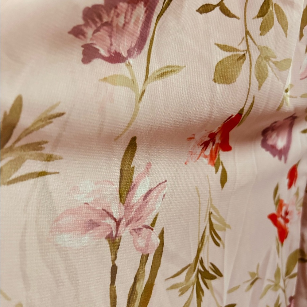 INC Brand Pink Floral Maxi Dress Halter style size 10 New w tags - Picture 9 of 9